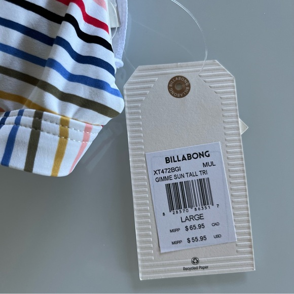 Billabong• Gimme Sun Tall Tri Bikini Top - Picture 5 of 12